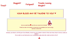 Desktop Screenshot of myhealthyblood.com